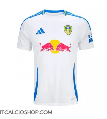 Leeds United Prima Maglia 2024-25 Manica Corta